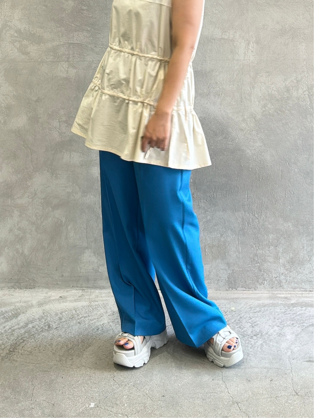 ルーミーパンツ／Anna Kerry／MNMS