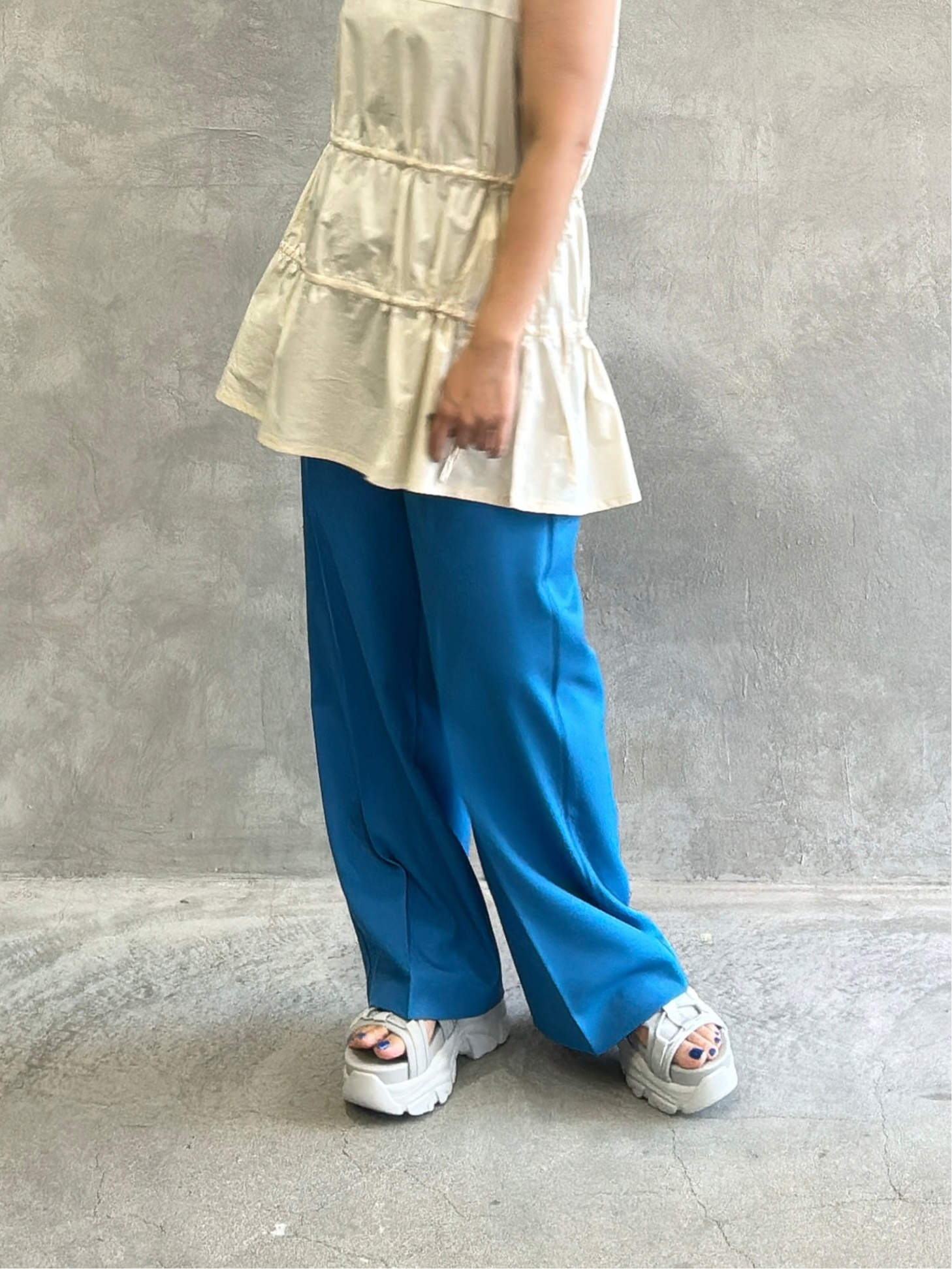 ルーミーパンツ／Anna Kerry／MNMS