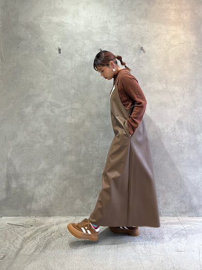 ダブルガーゼノーカラーシャツ／LE MÉLANGE