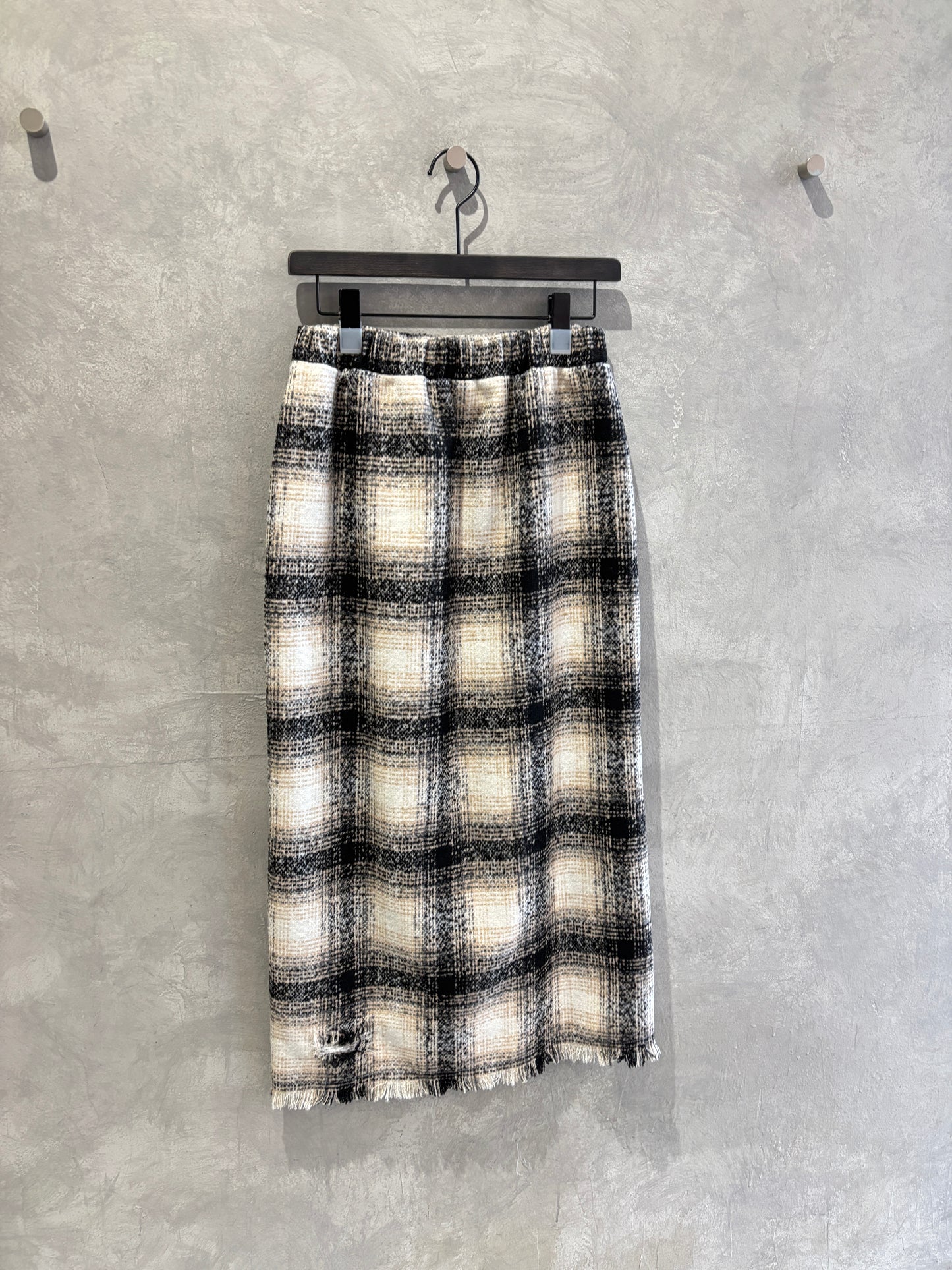 クラッシュツイードタイトスカート／the Nines