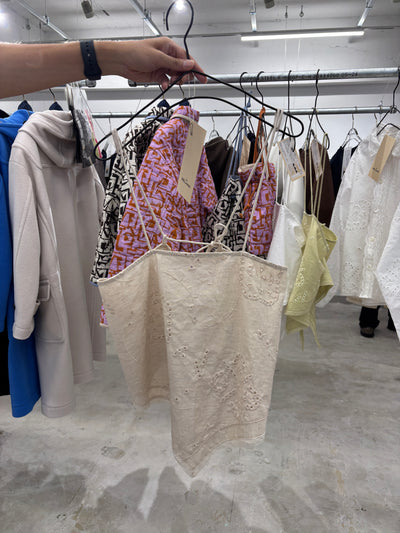 受付終了【予約⚡︎販売】カットワーク刺繍キャミソール／8663202／LE MÉLANGE／2026 AW #2