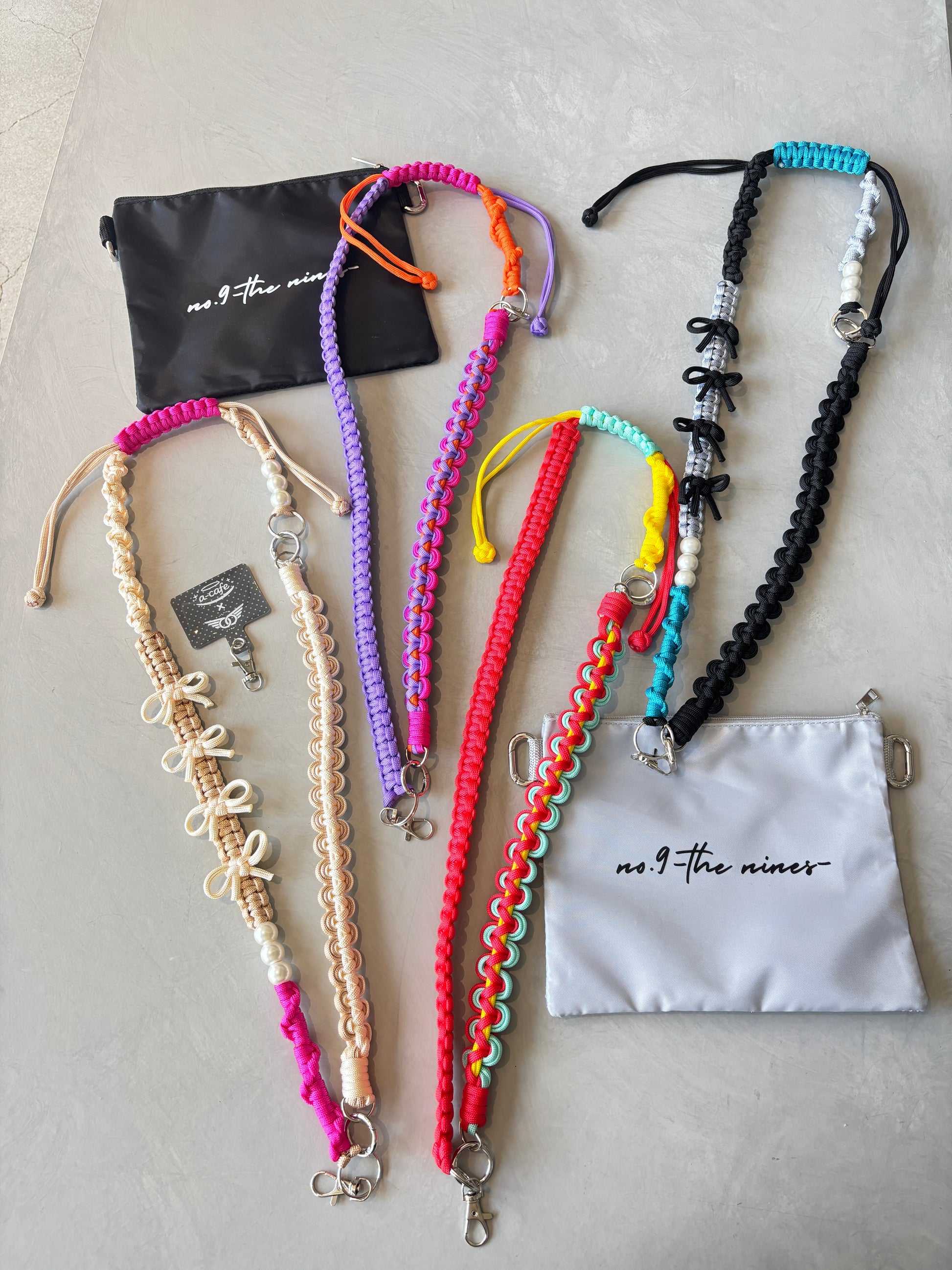 ⭐︎コラボ【予約販売】サコッシュ SET／パラコードショルダー+サコッシュ／受注生産