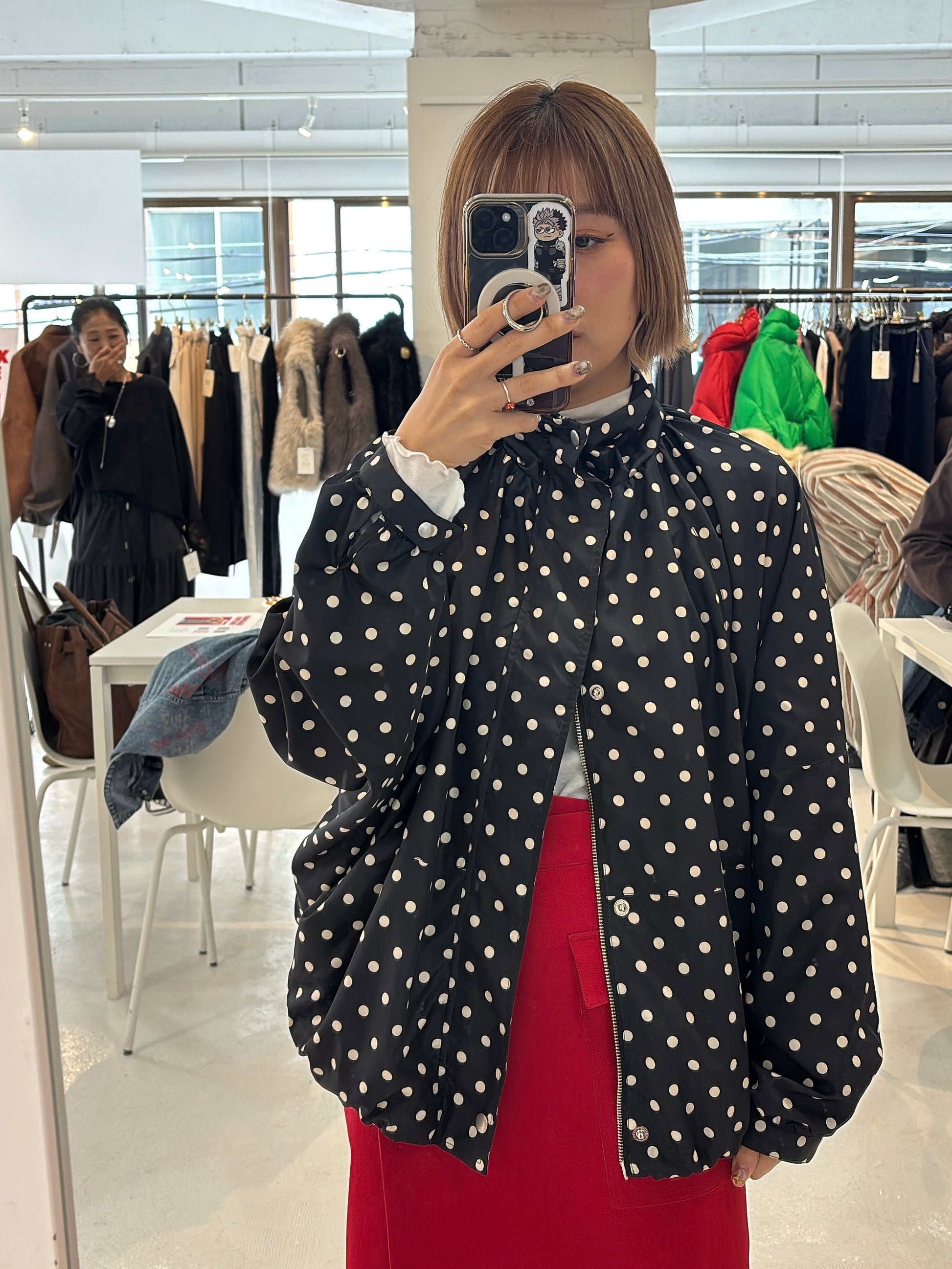 【予約⚡︎販売】ドットブルゾン／MG JK-26096-A／MARGAUX VINTAGE／2026 AW＃1