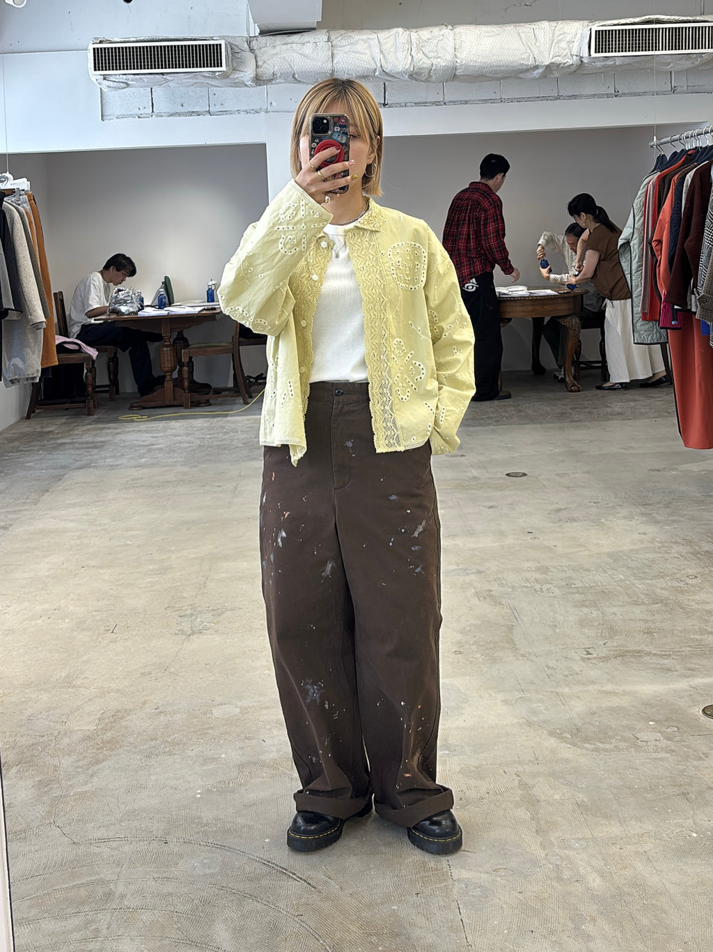 受付終了【予約⚡︎販売】カットワーク刺繍シャツ／8663201／LE MÉLANGE／2026 AW #2