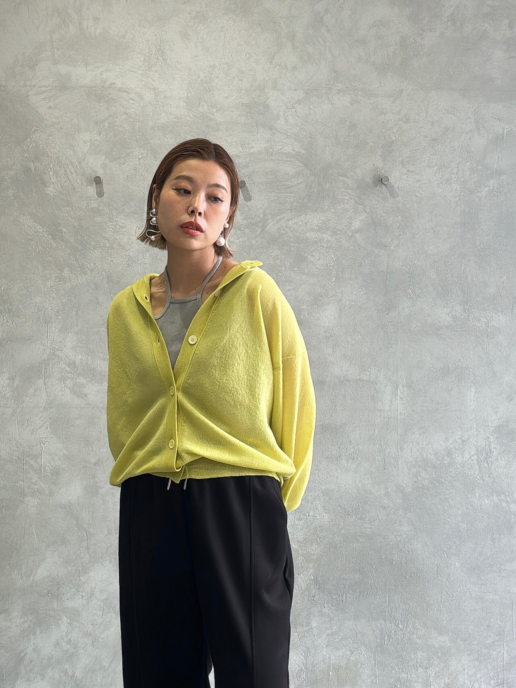 シアーニット⚡︎カーディガン