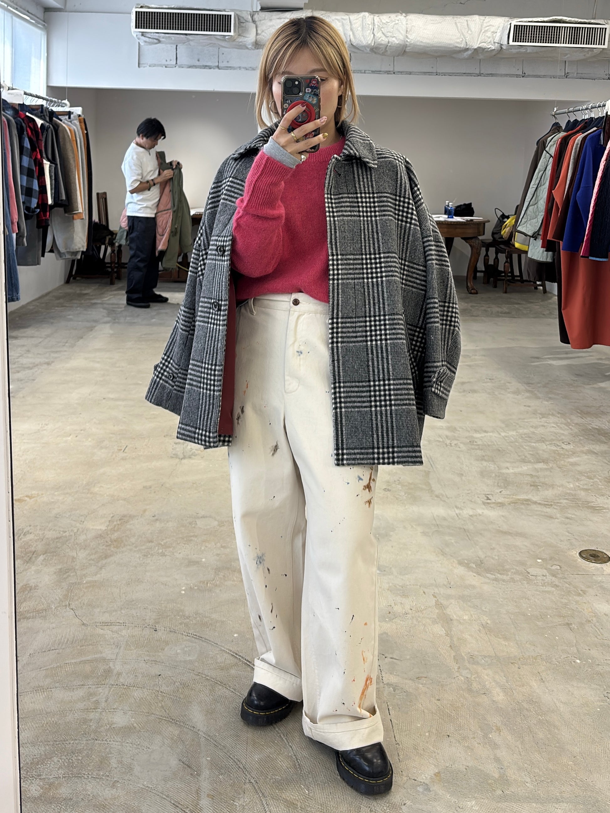 【予約⚡︎販売】ペイントチノパンツ／8653501／LE MÉLANGE／2026 AW #2