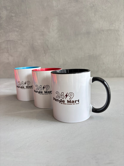 受付終了【予約販売】PURPLE MART⚡︎オリジナルバイカラーマグカップ／the Nines