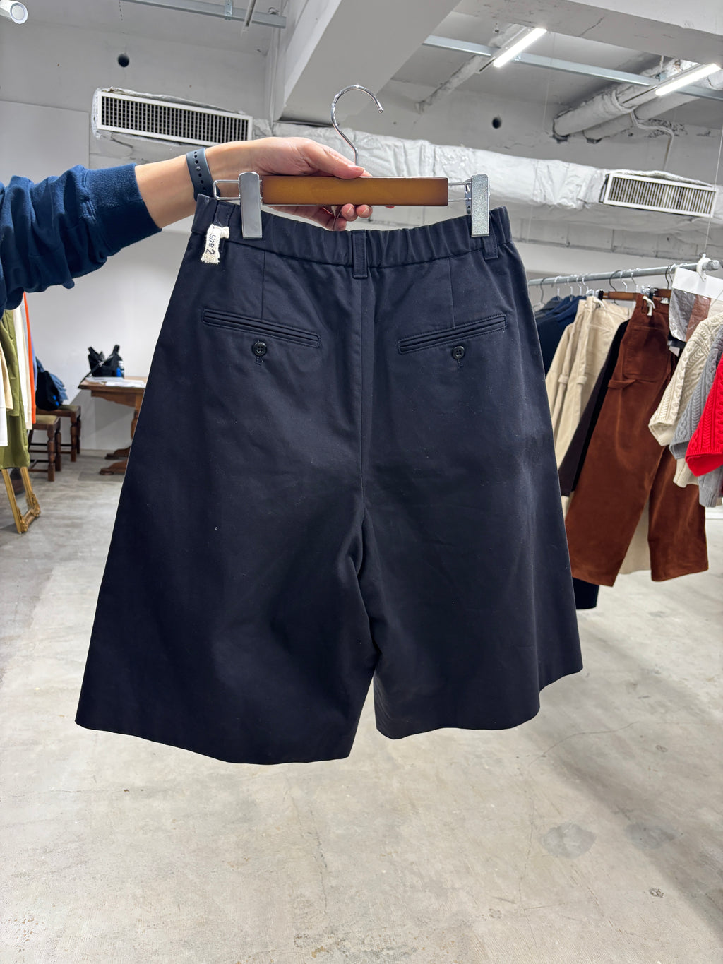 受付終了【予約⚡︎販売】コットンツイルハーフパンツ／#8643502／LE MÉLANGE／2026 AW #1