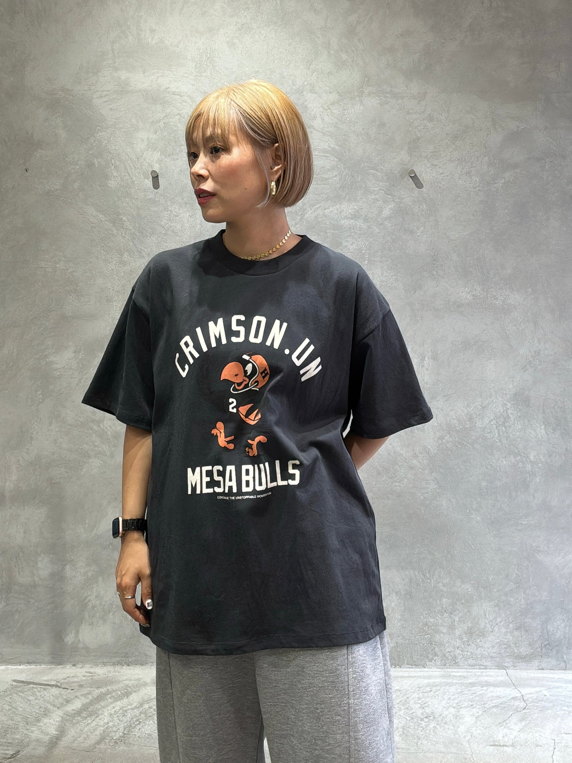 【予約販売】men'sサイズ／CRIMSON.UN Tシャツ／ING