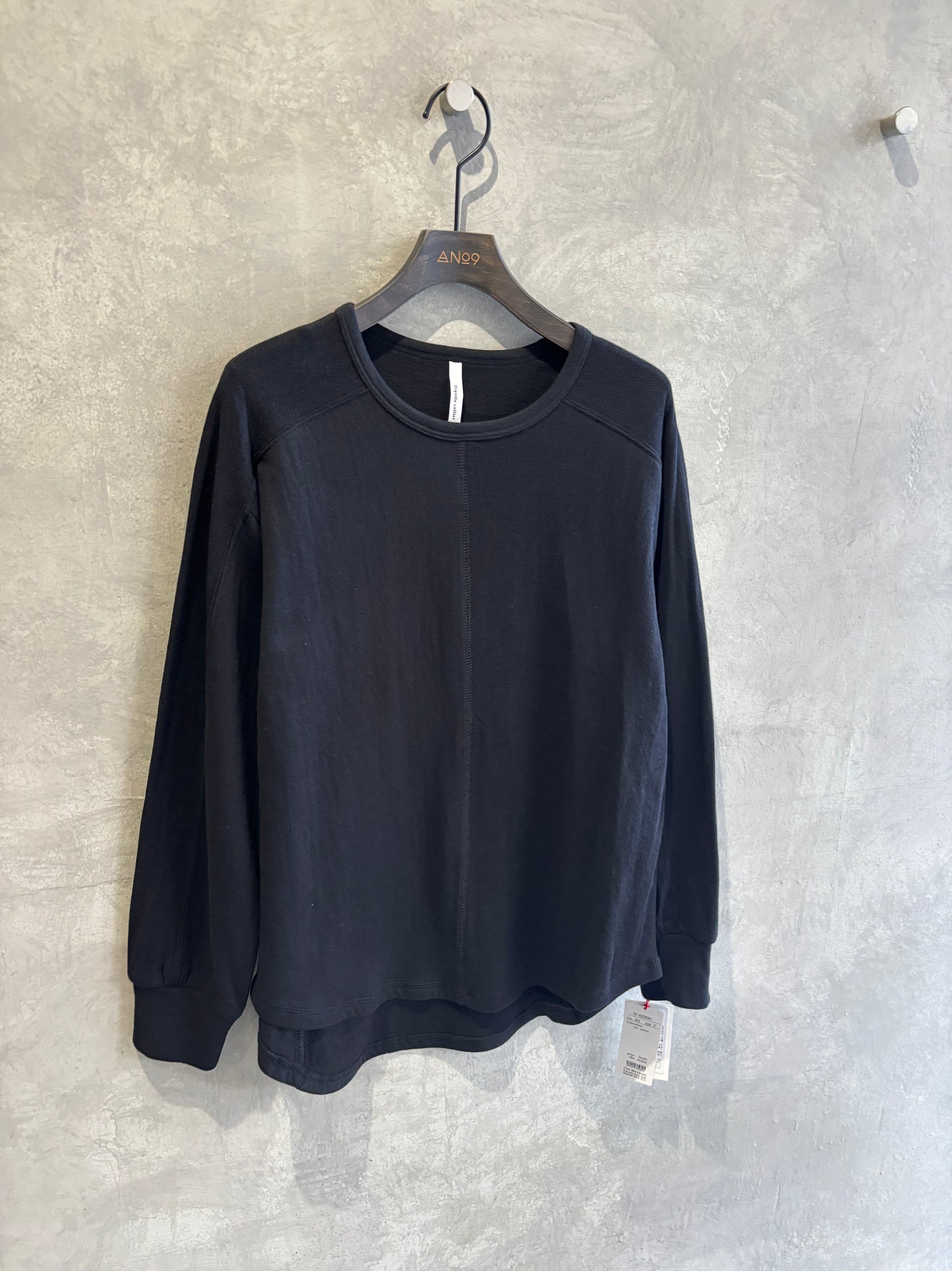 異素材ミックスカットソー／Dignite collier