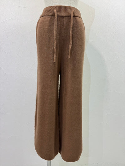 【予約⚡︎販売】シャギーコンビニットワイドパンツ／604510／CYAN tokyo／2026 AW#1