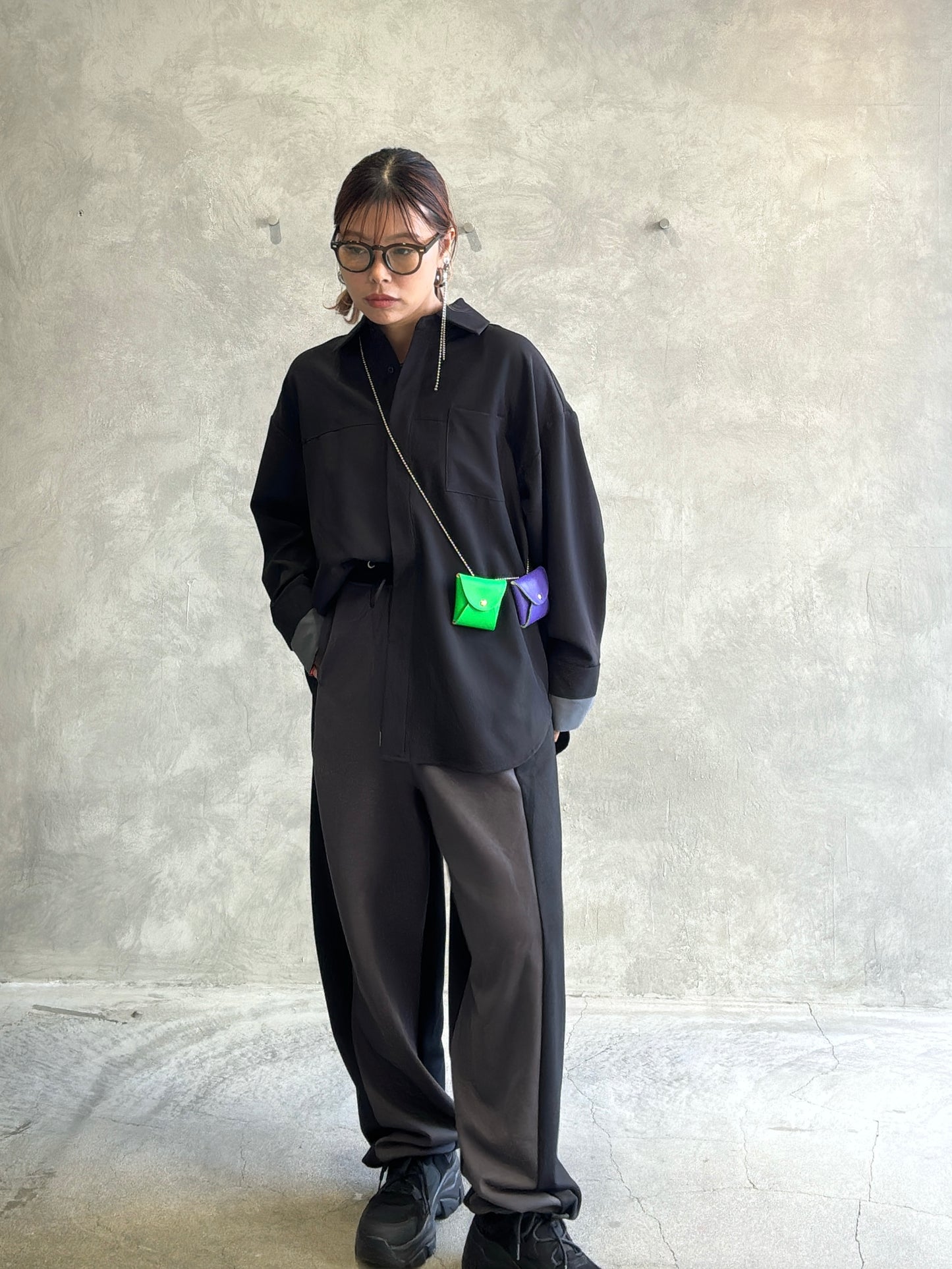 ダブルカフスシャツ／Dignite collier