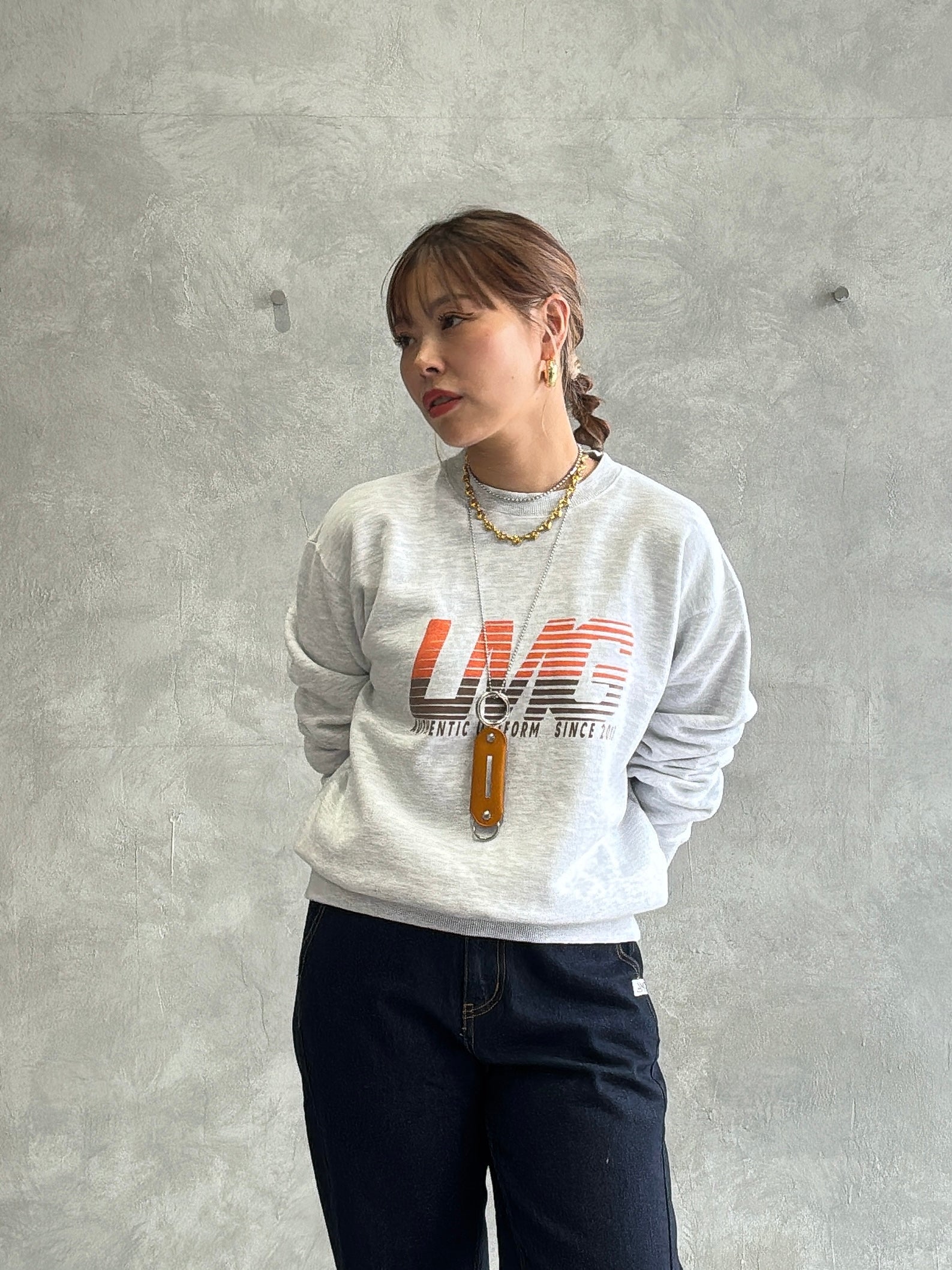 LMGスウェット／8611004／LE MÉLANGE