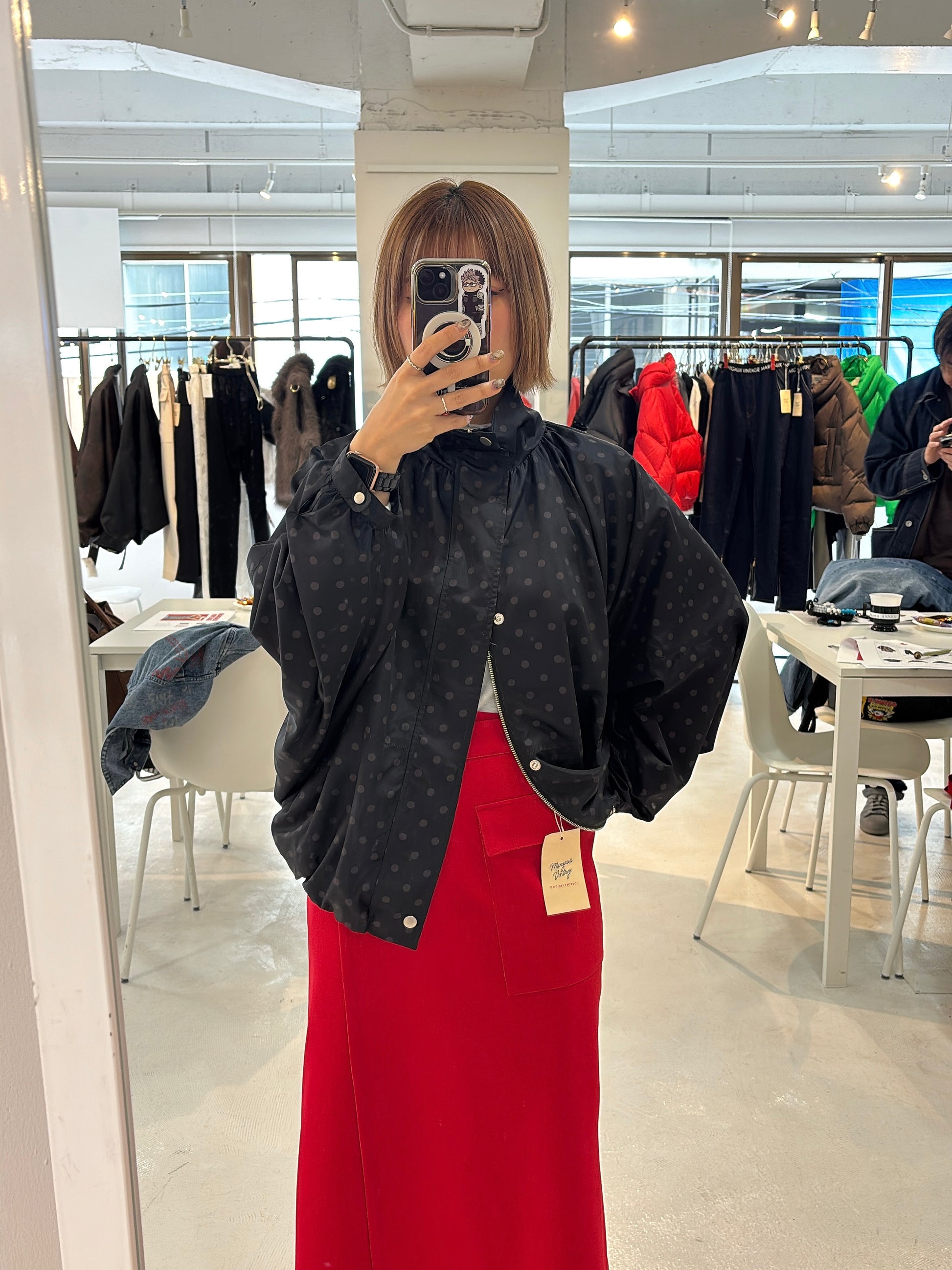 【予約⚡︎販売】ドットブルゾン／MG JK-26096-A／MARGAUX VINTAGE／2026 AW＃1