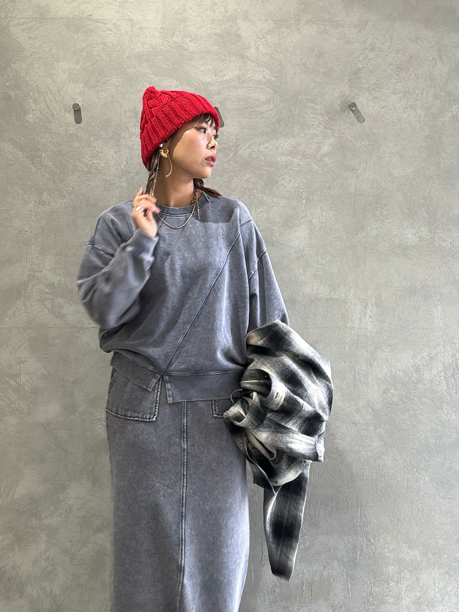 【再入荷】ピグメントプルオーバースウェット