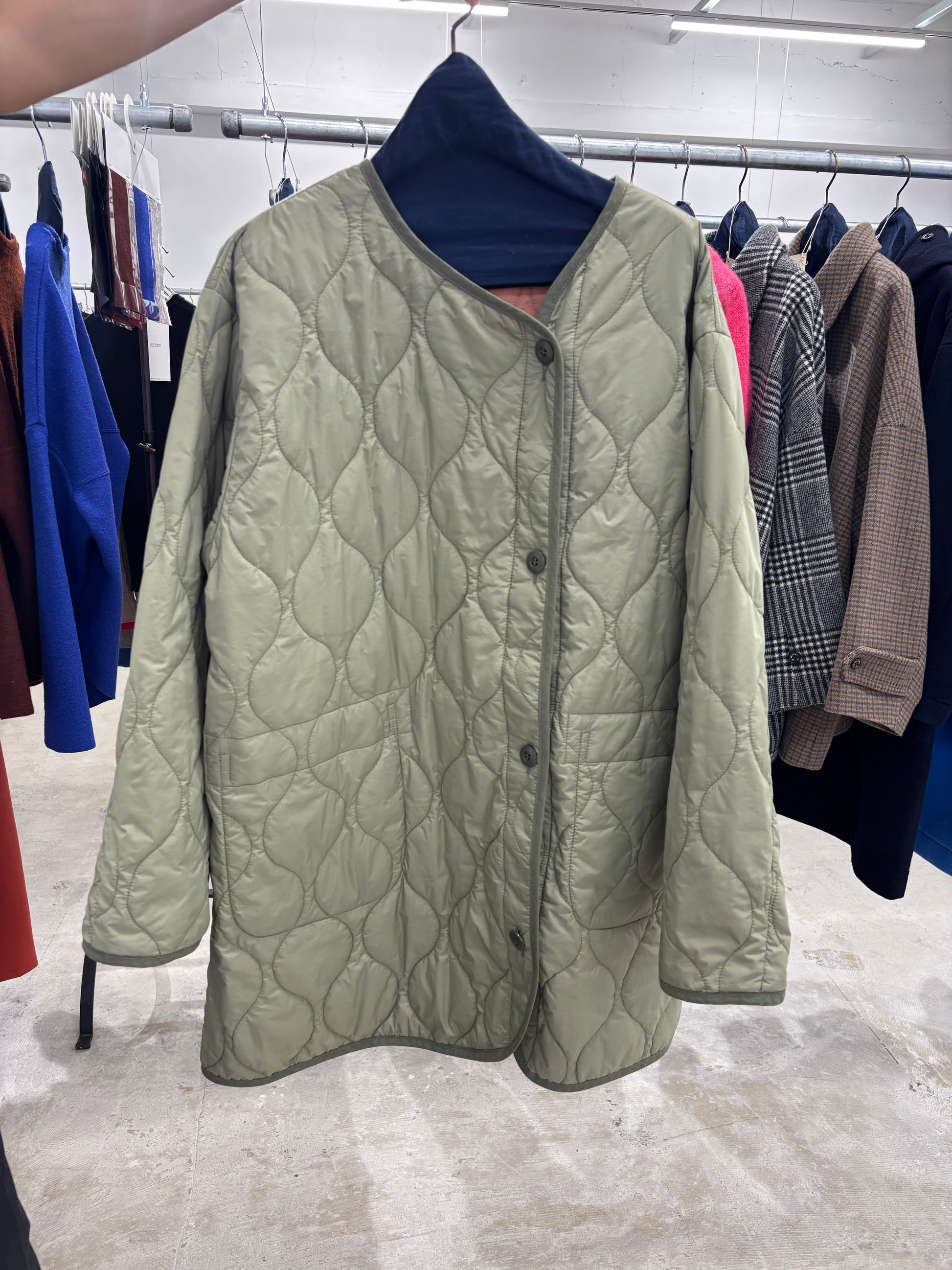 【予約⚡︎販売】リバーシブルキルティングライナー／8653902／LE MÉLANGE／2026 AW #2