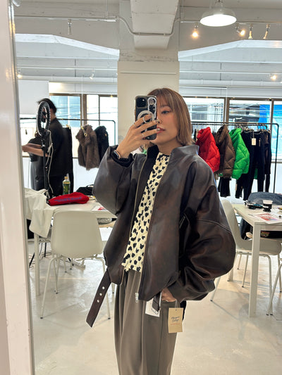 受付終了【予約⚡︎販売】ハート柄パディングベスト／MG JK-26086-A／MARGAUX VINTAGE／2026 AW＃1