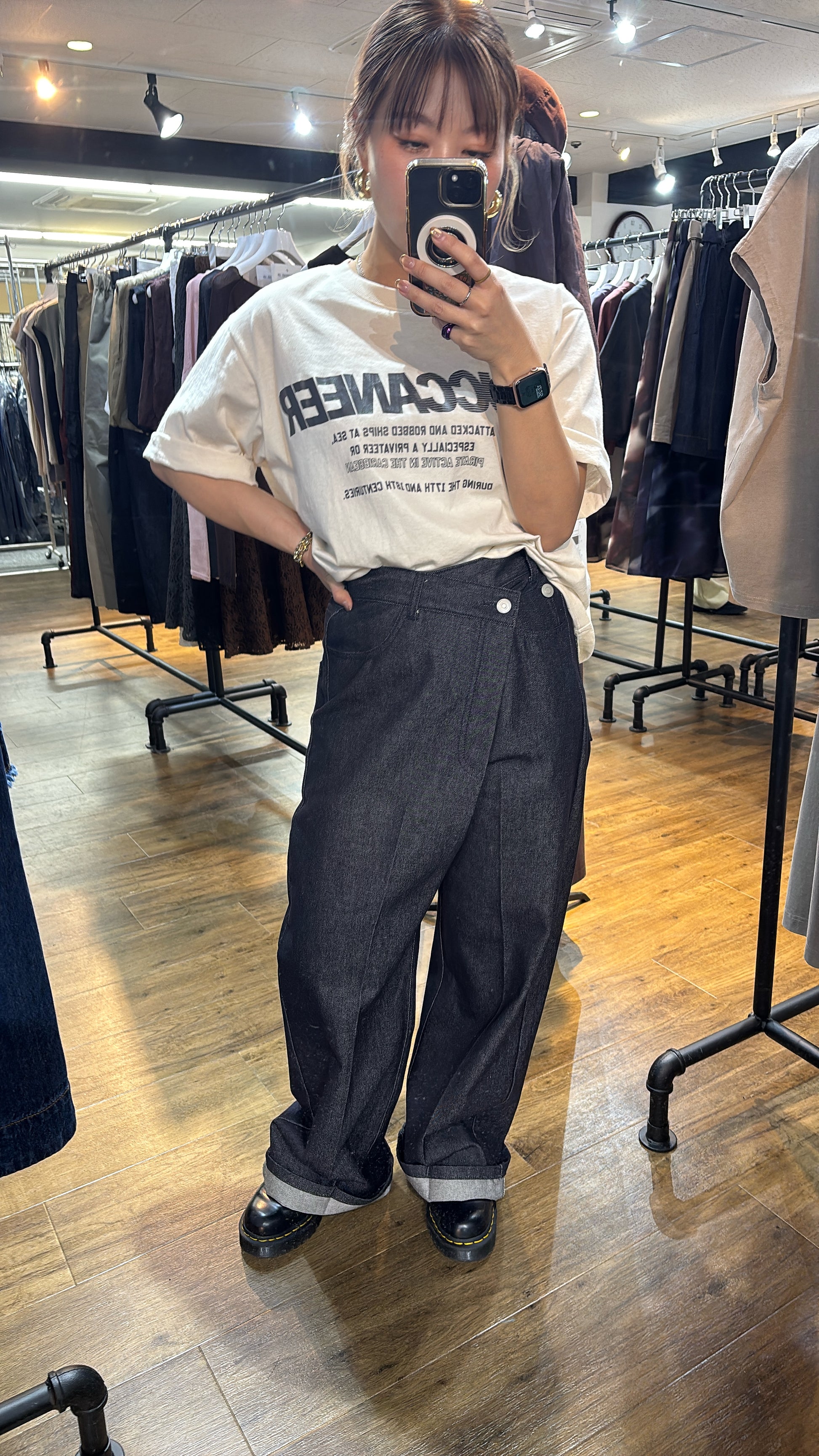 【予約販売】アシンメトリーパンツ／P62025AI／PRIORITY／2026SS