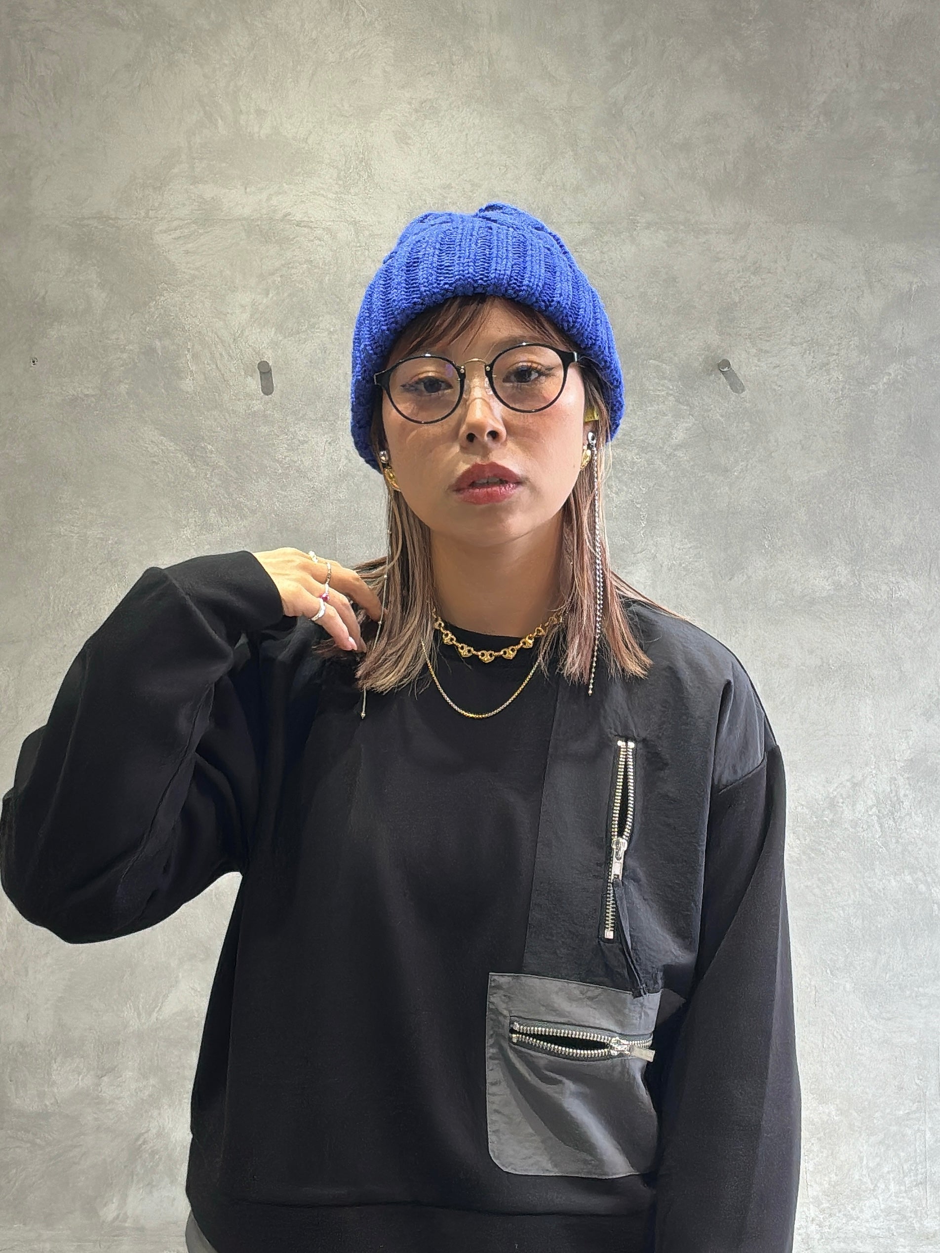 ゆるフィットニットキャップ