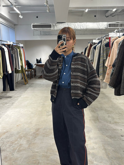 受付終了【予約⚡︎販売】ジャガードニットカーディガン／#8642001／LE MÉLANGE／2026 AW #1