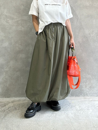 2wayナイロンバルーンスカート