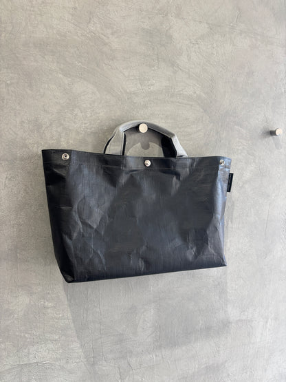 【予約販売】グレー×ブラック（本体：ブラック）／FACTORY OMOTO／BASIC TOTE