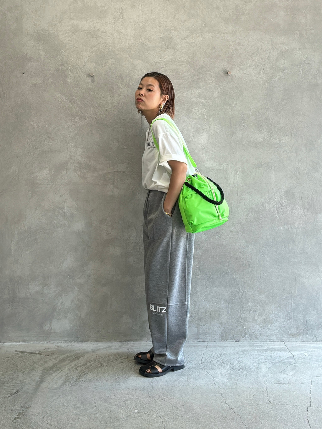 【予約販売】パディング２WAYショルダーバッグ／cheek