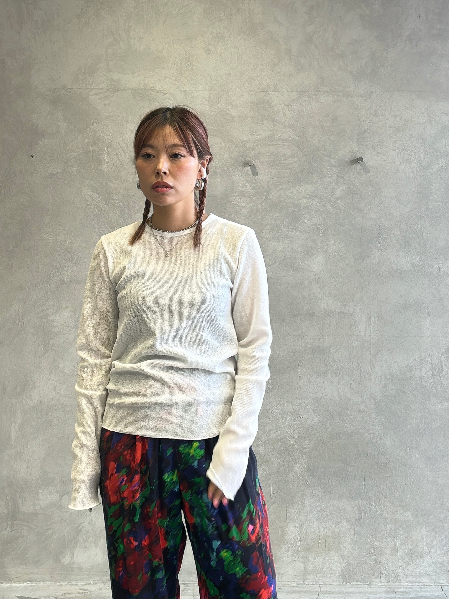 ボートネックカットソー／8611010／LE MÉLANGE