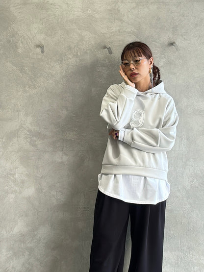 2way（ビル＆ロゴ）プリントカットソー／Dignite collier