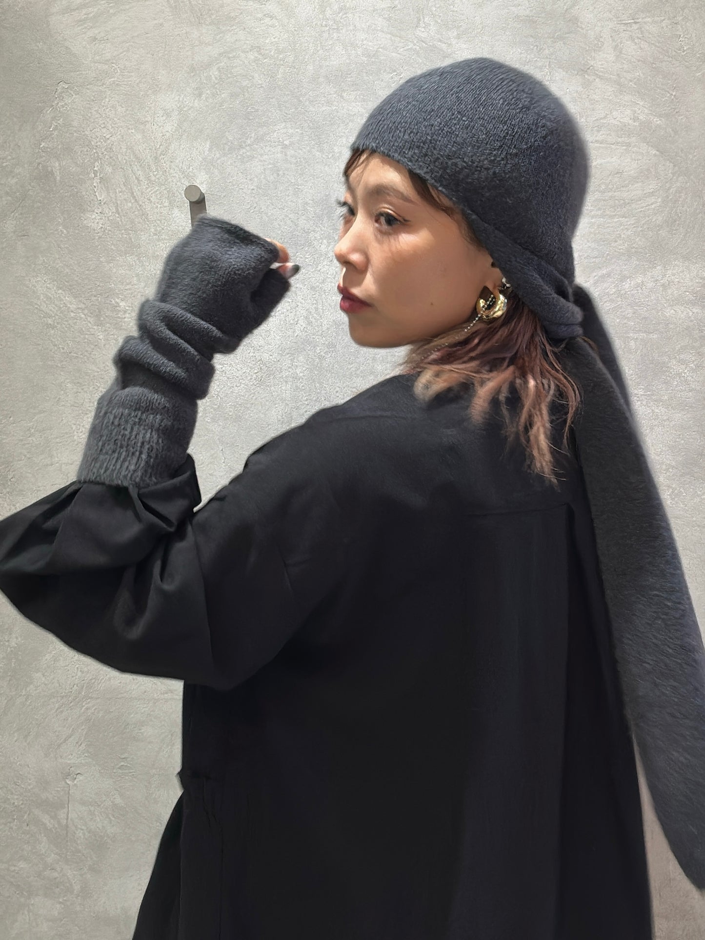 ソフトモヘアビーニー／VERSEAU