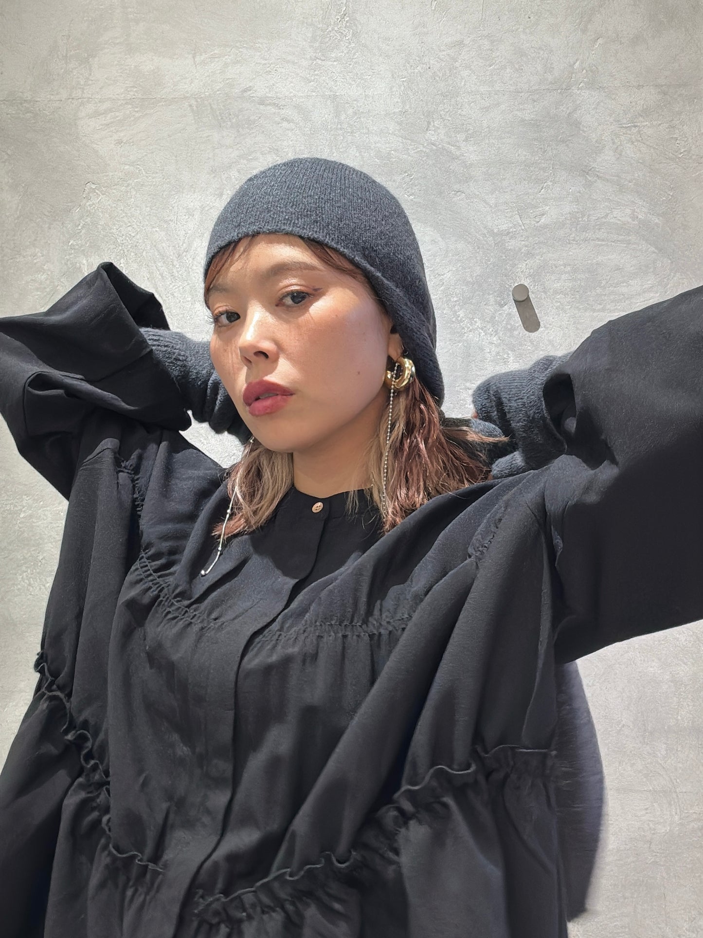 ソフトモヘアビーニー／VERSEAU