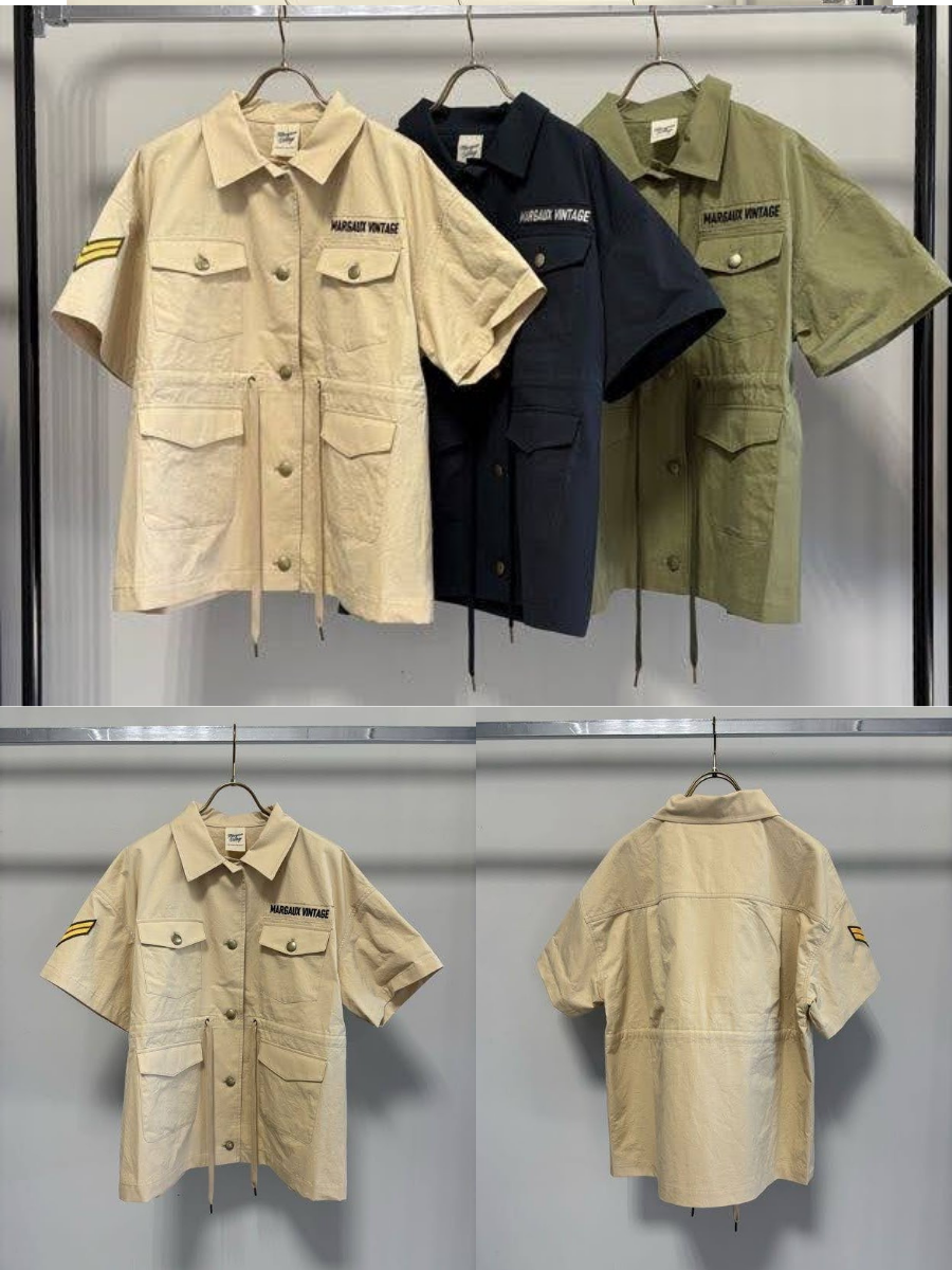 【予約⚡︎販売】サファリジャケット／MG JK - 27027 - S／MARGAUX VINTAGE／2027 PRE SPRING COLLECTION