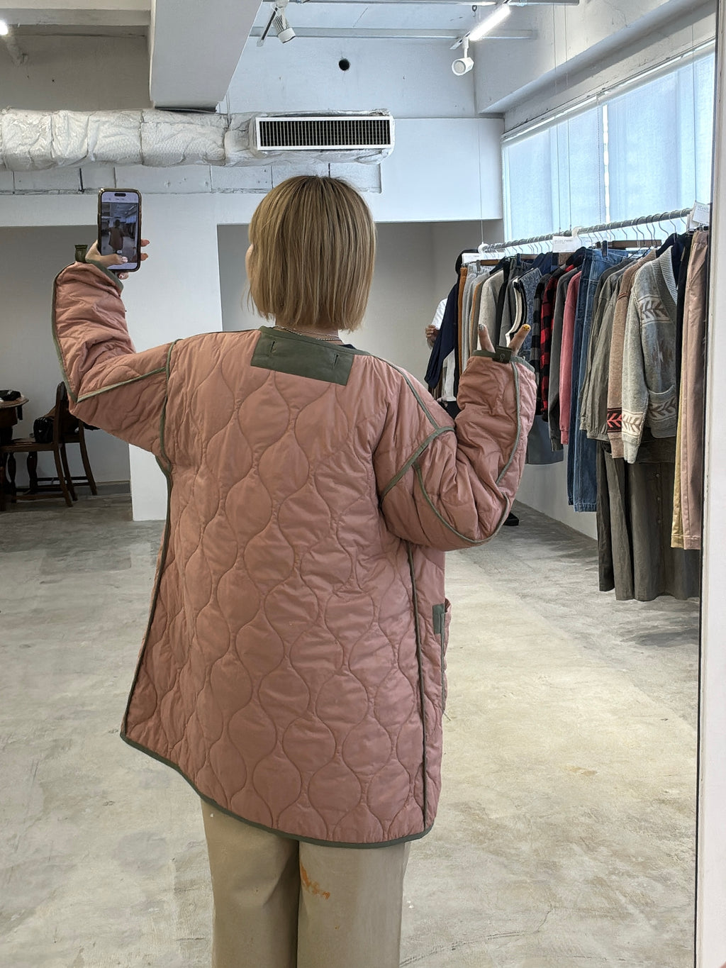 受付終了【予約⚡︎販売】リバーシブルキルティングライナー／8653902／LE MÉLANGE／2026 AW #2