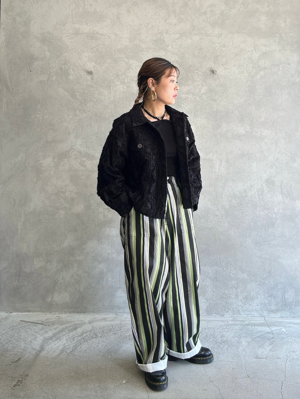 マルチストライプパンツ／PT-26047-S／MARGAUX VINTAGE／