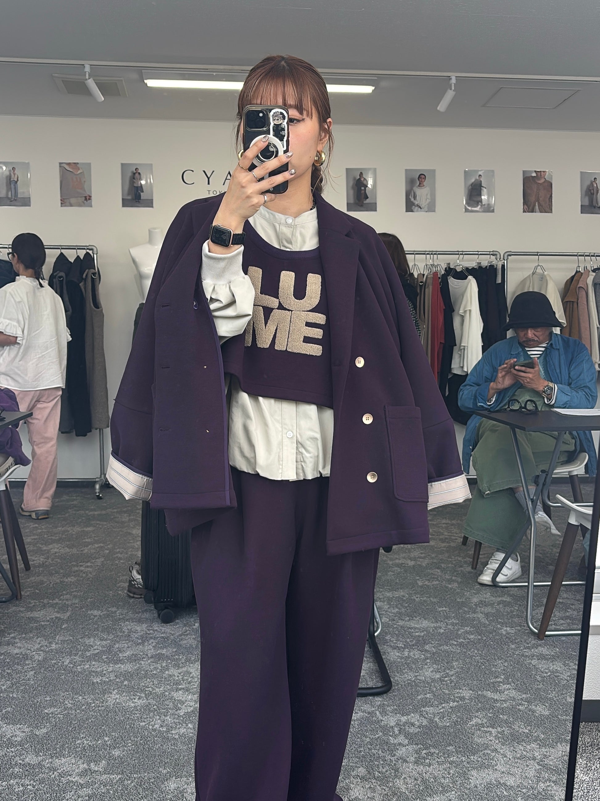 【予約⚡︎販売】サイドリブフリースベスト／604512／CYAN tokyo／2026 AW#1