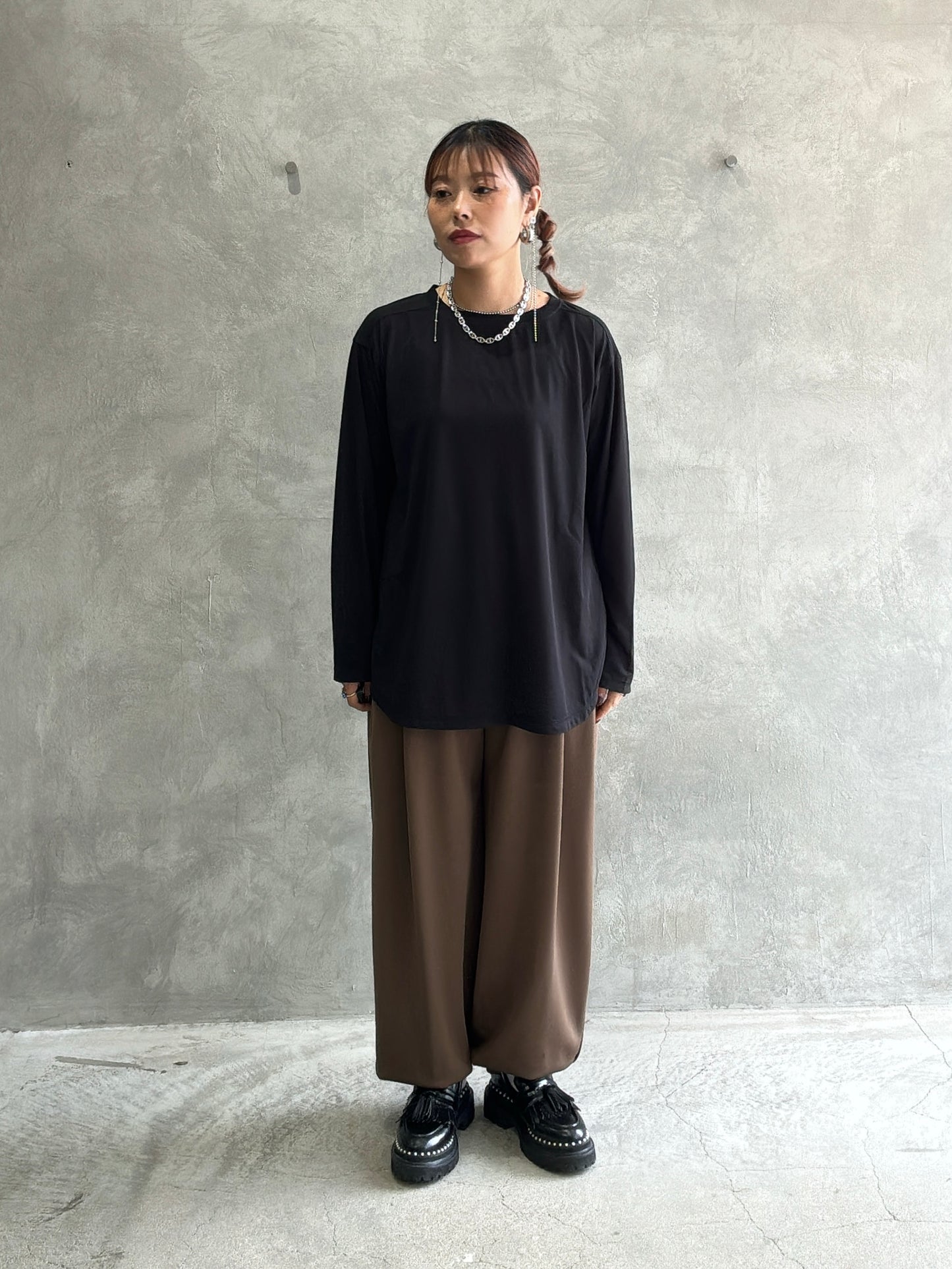 【再入荷】タックポケットジャージジョガーパンツ／CYAN TOKYO