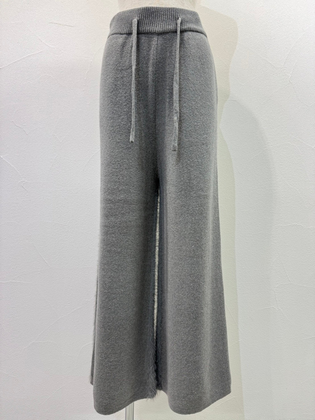【予約⚡︎販売】シャギーコンビニットワイドパンツ／604510／CYAN tokyo／2026 AW#1