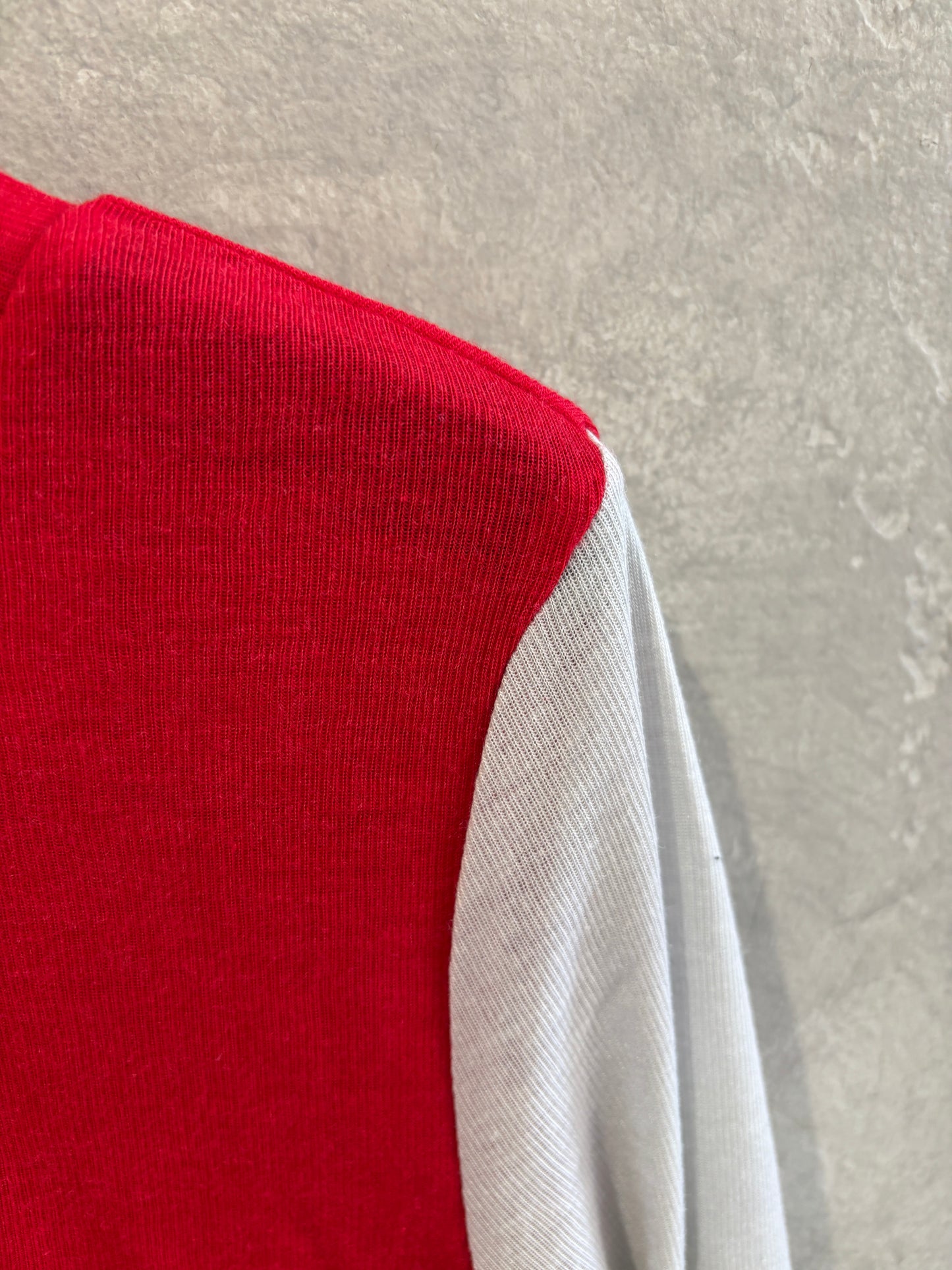 バイカラーインナーニット／LHELBIE