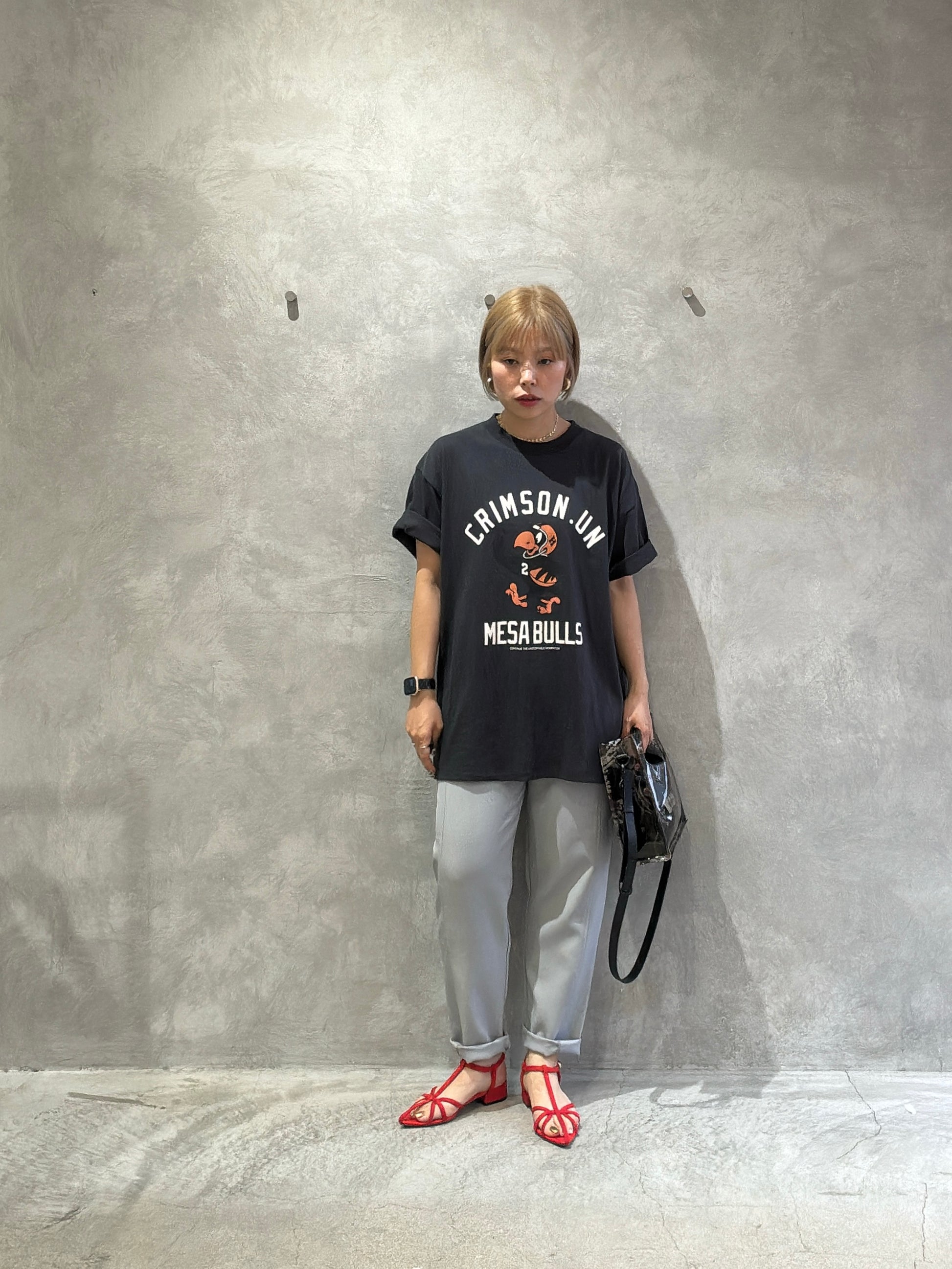 【予約販売】men'sサイズ／CRIMSON.UN Tシャツ／ING