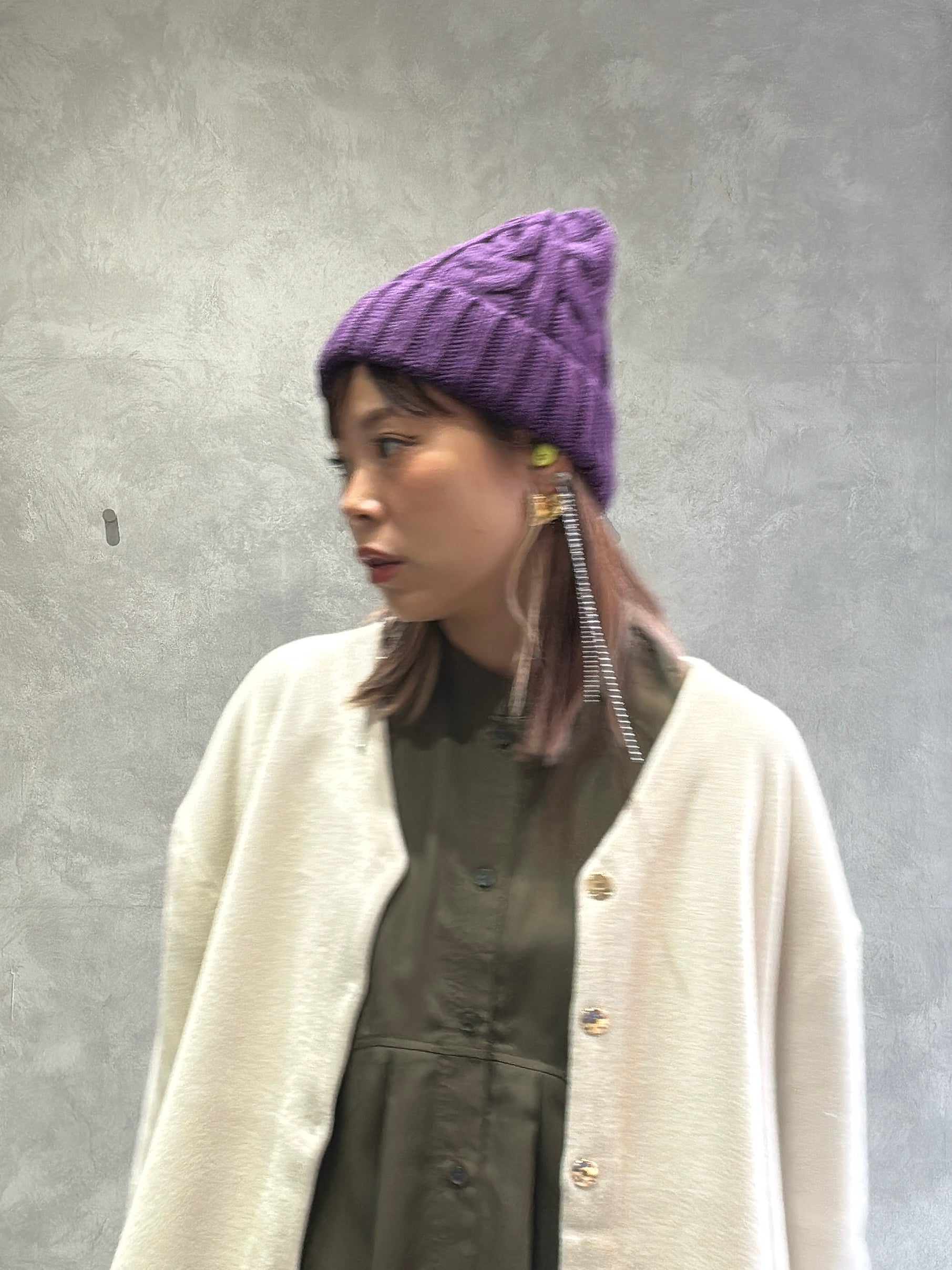 ゆるフィットニットキャップ