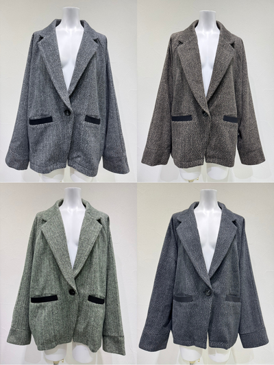 【予約⚡︎販売】ヘリンボーンドルマンテーラー／607537／CYAN tokyo／2026 AW#2