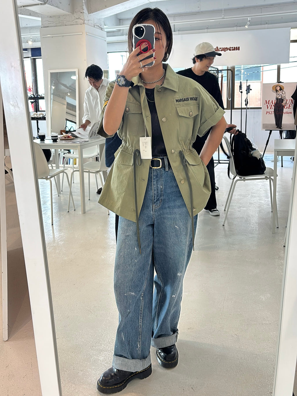【予約⚡︎販売】サファリジャケット／MG JK - 27027 - S／MARGAUX VINTAGE／2027 PRE SPRING COLLECTION
