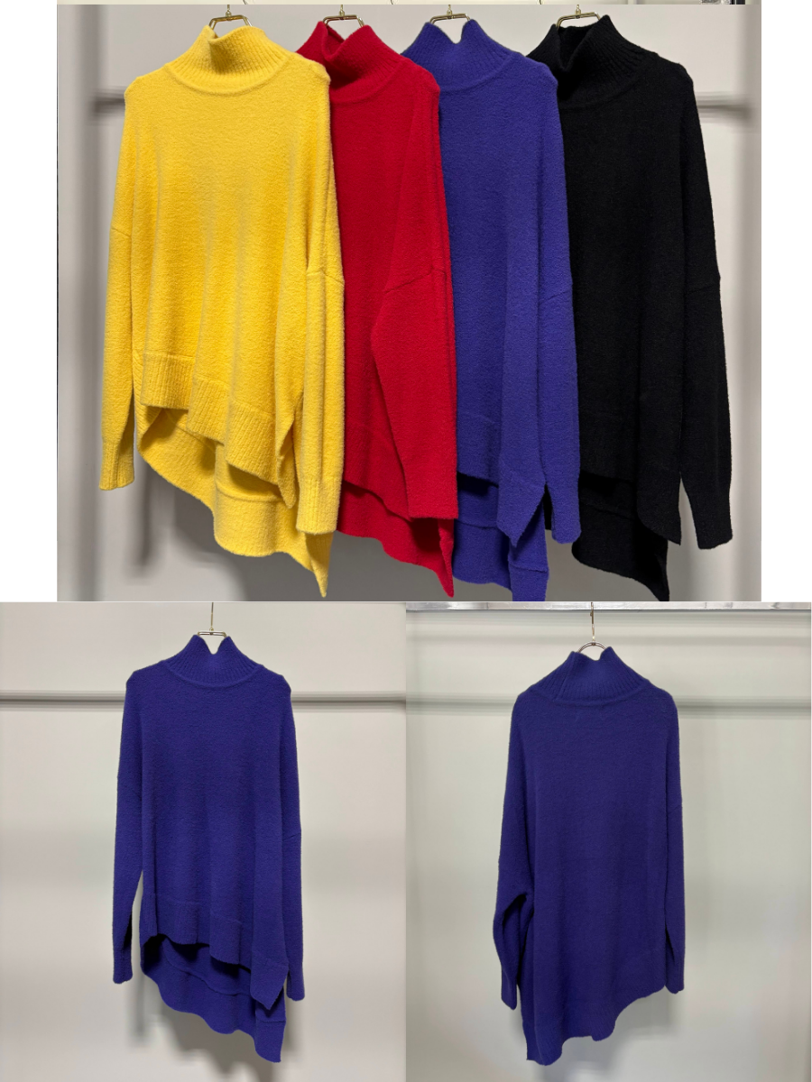 【予約⚡︎販売】タートルアシメニット／MG KN-26137-A／MARGAUX VINTAGE／2026 AW＃2