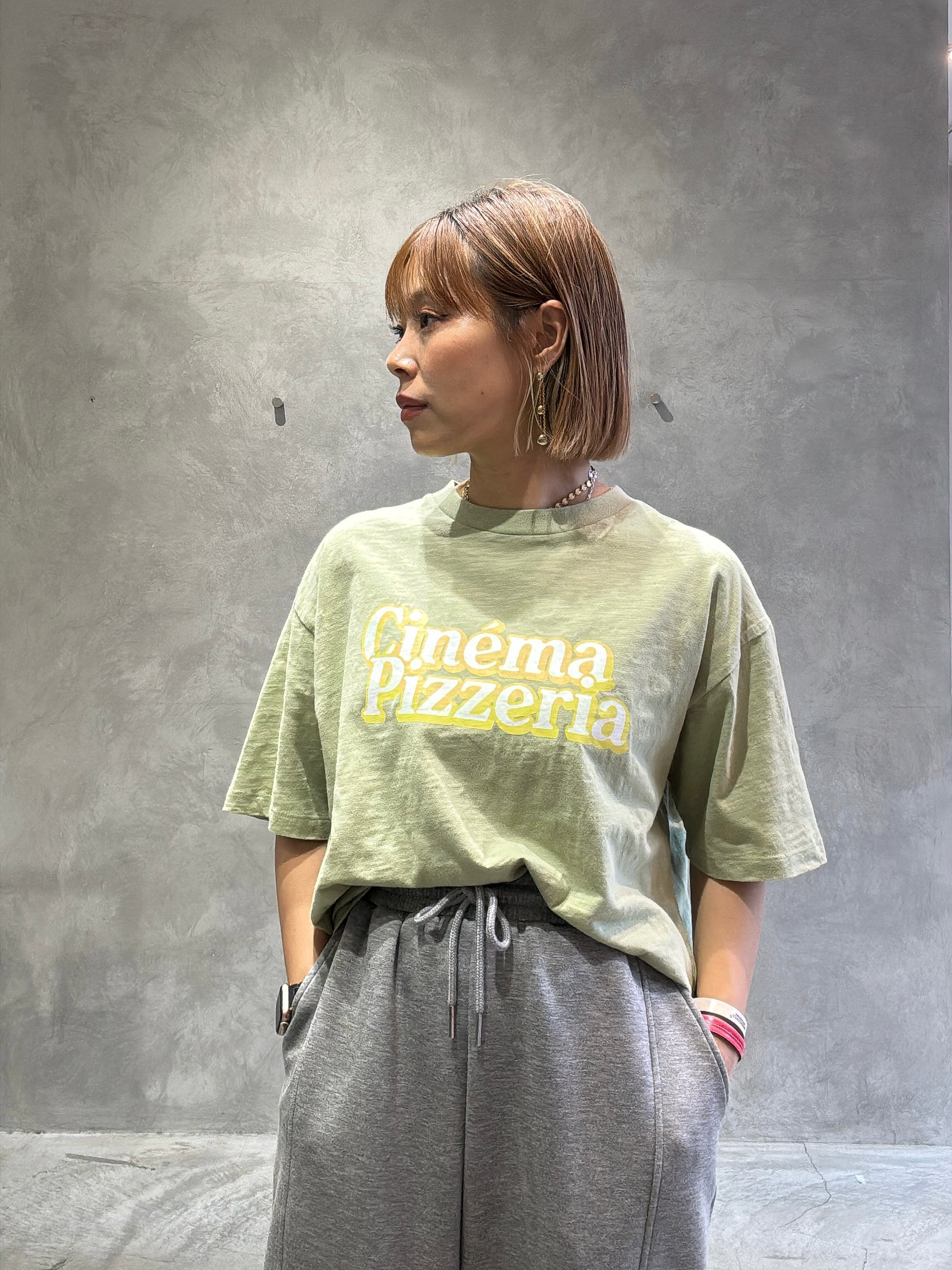 【予約販売】Cinema Pizzeria スラブTシャツ／ING