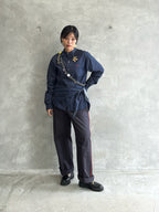 ラインコットンツイルパンツ／#8643503／LE MÉLANGE／2026 AW #1
