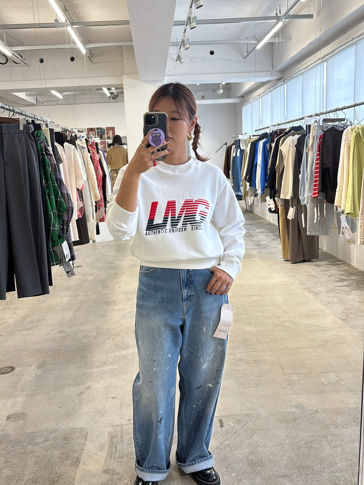 受付終了【予約販売】LMGスウェット／8611004／LE MÉLANGE