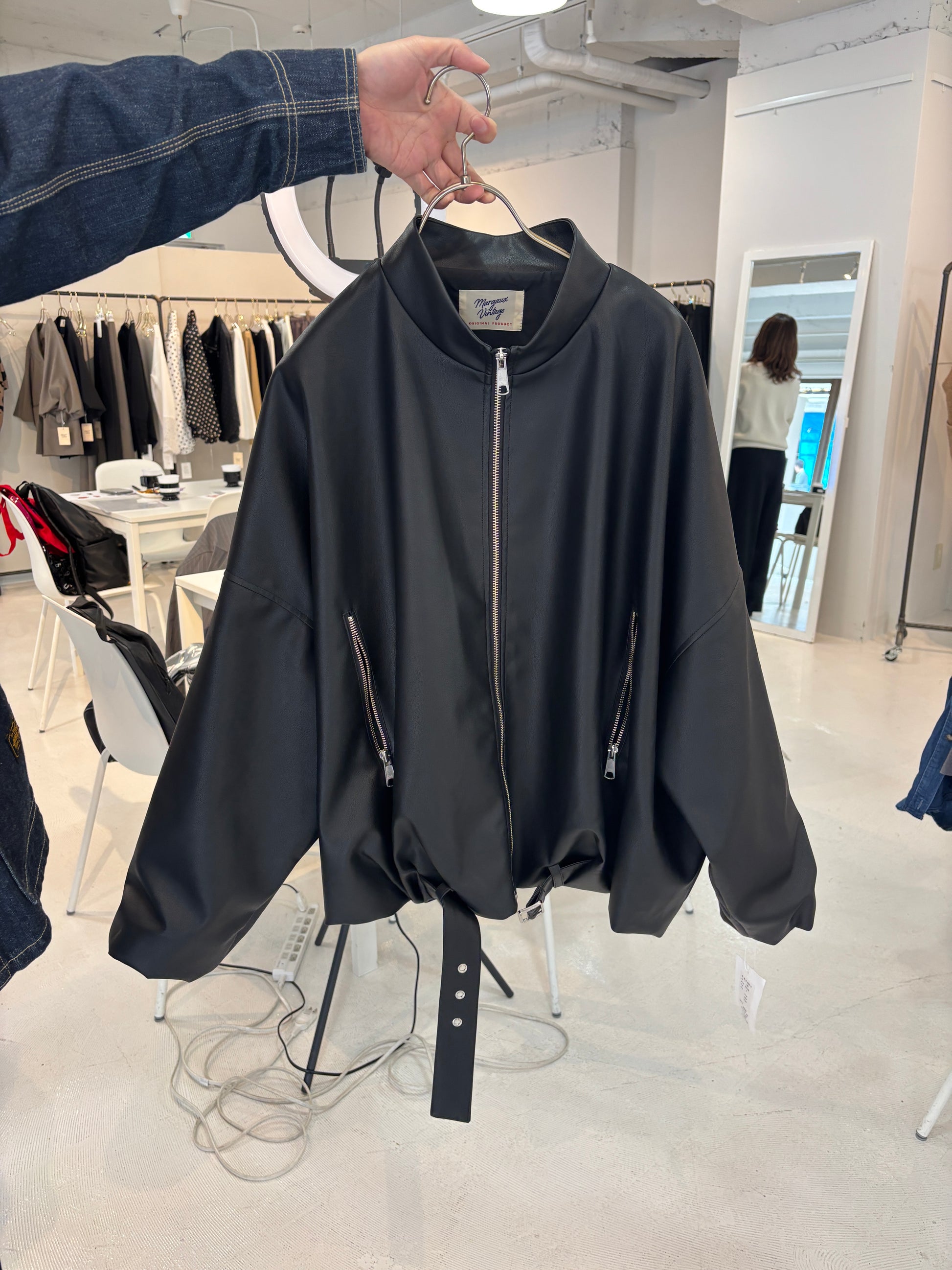 【予約⚡︎販売】レザーライダース／MG JK-26081-A／MARGAUX VINTAGE／2026 AW＃1