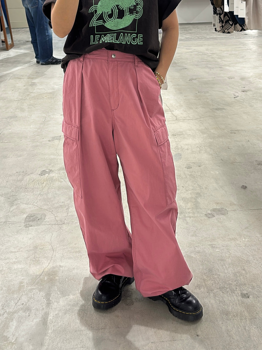 受付終了【予約販売】カーゴパンツ／8623504／LE MÉLANGE／2026 SS#2