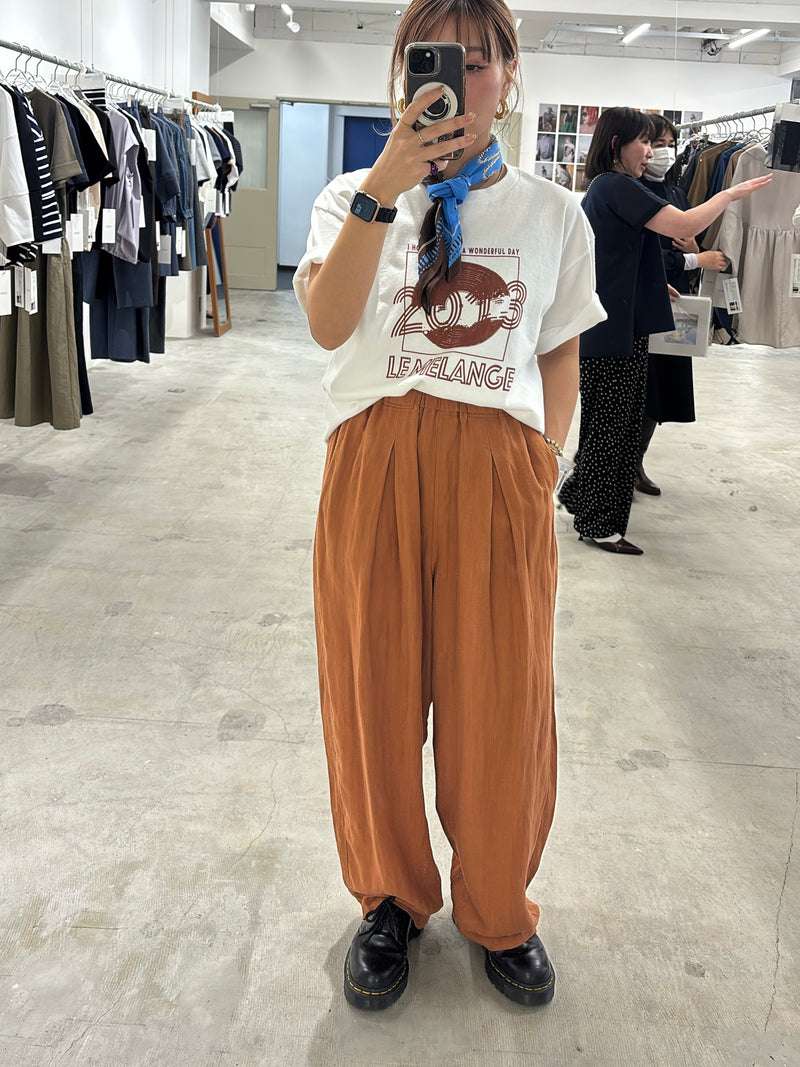 バレルシルエットパンツ／8623507／LE MÉLANGE／2026 SS#2