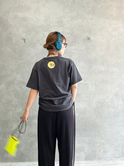 【受付終了】PURPLE RECORSピグメントTシャツ／No.9-the Nines-